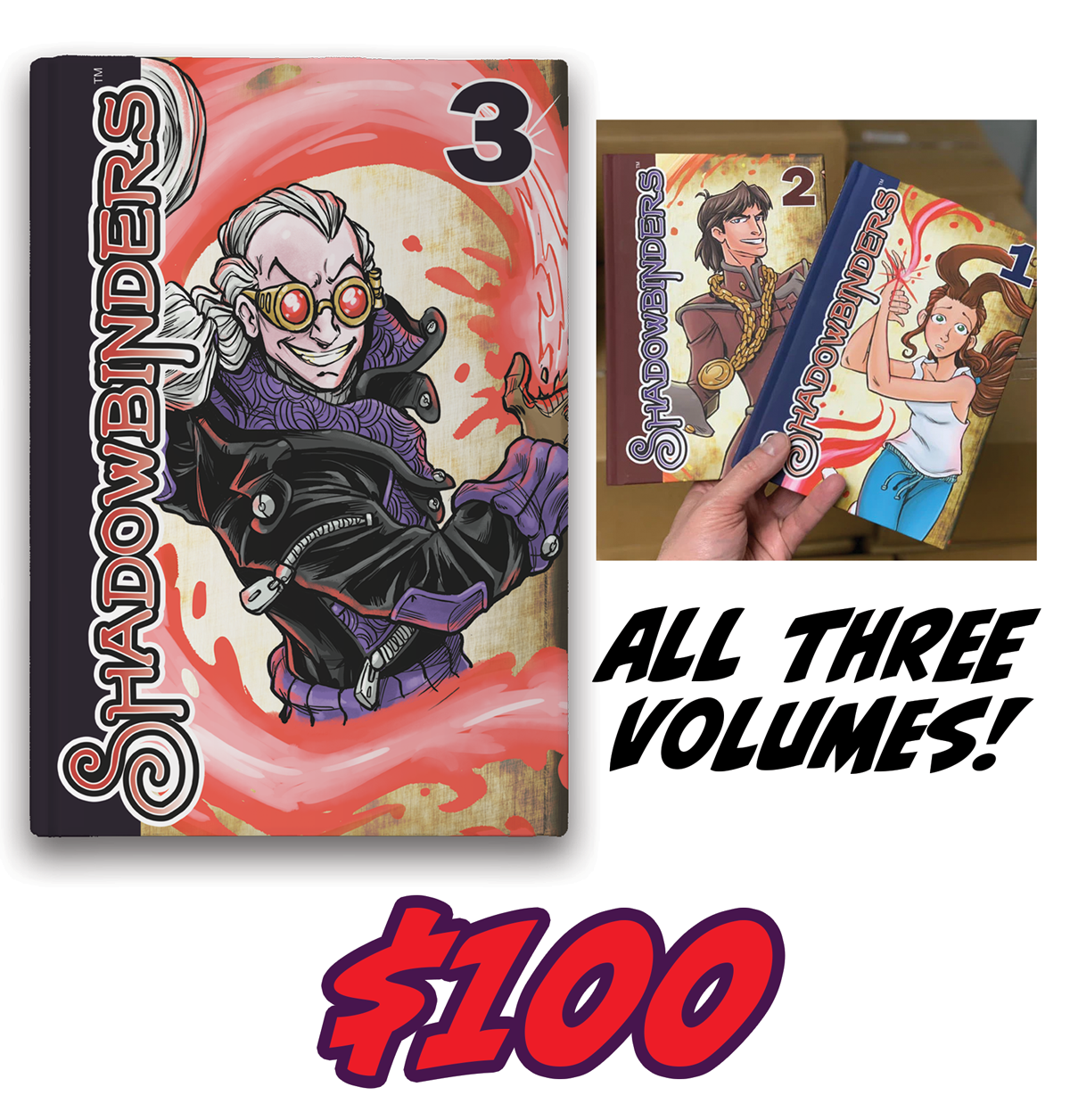 Shadowbinders Vol. 3 Pre-Order Campaign!