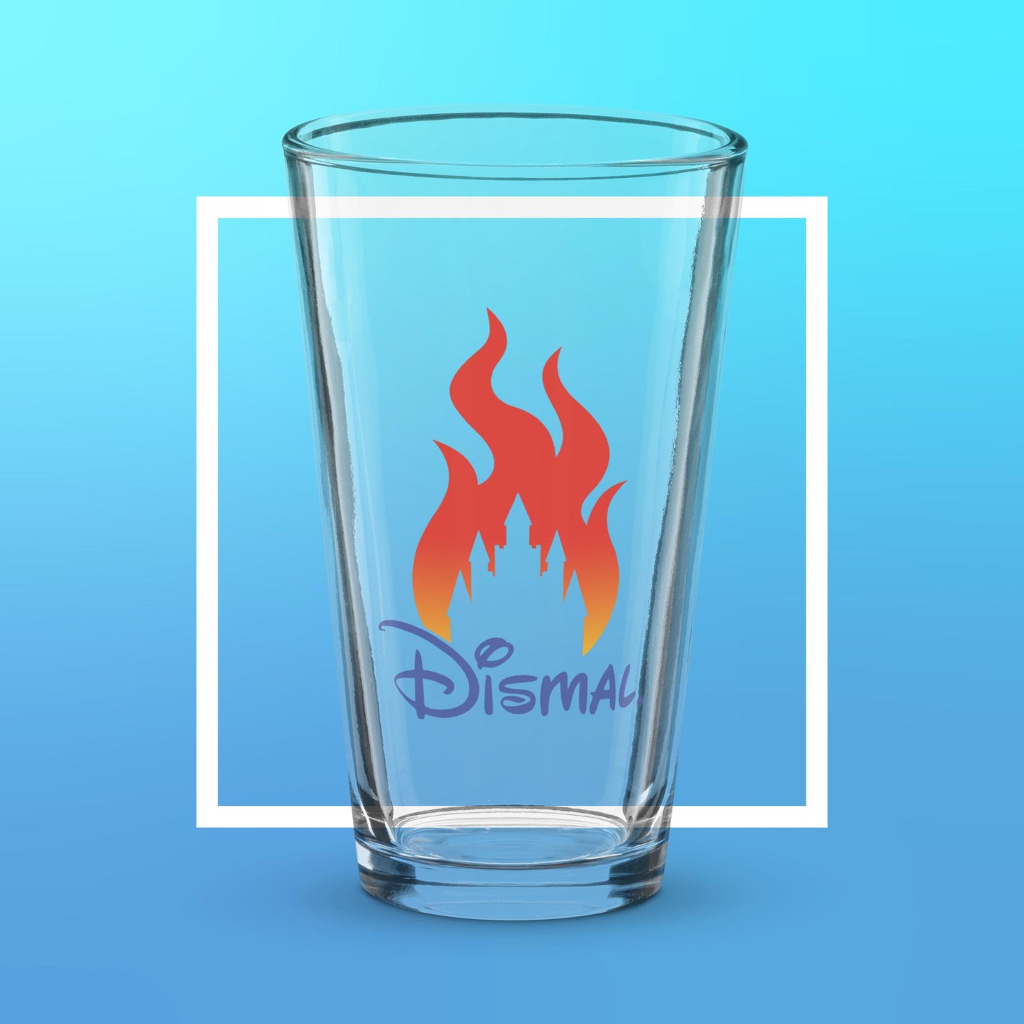 'Dismal' Kingdom Parody Shaker Pint Glass